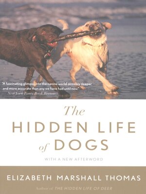 cover image of The Hidden Life of Dogs